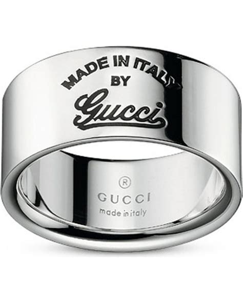 gucci a ring|Gucci trademark ring.